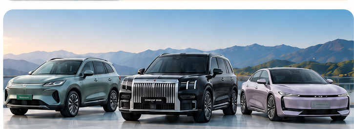 China automotive vehicle selection